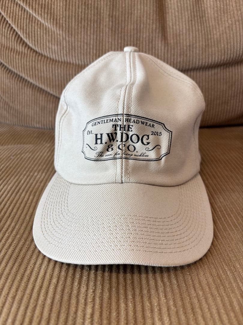 THE H.W.DOG＆CO トラッカーキャップ 38 ベージュ