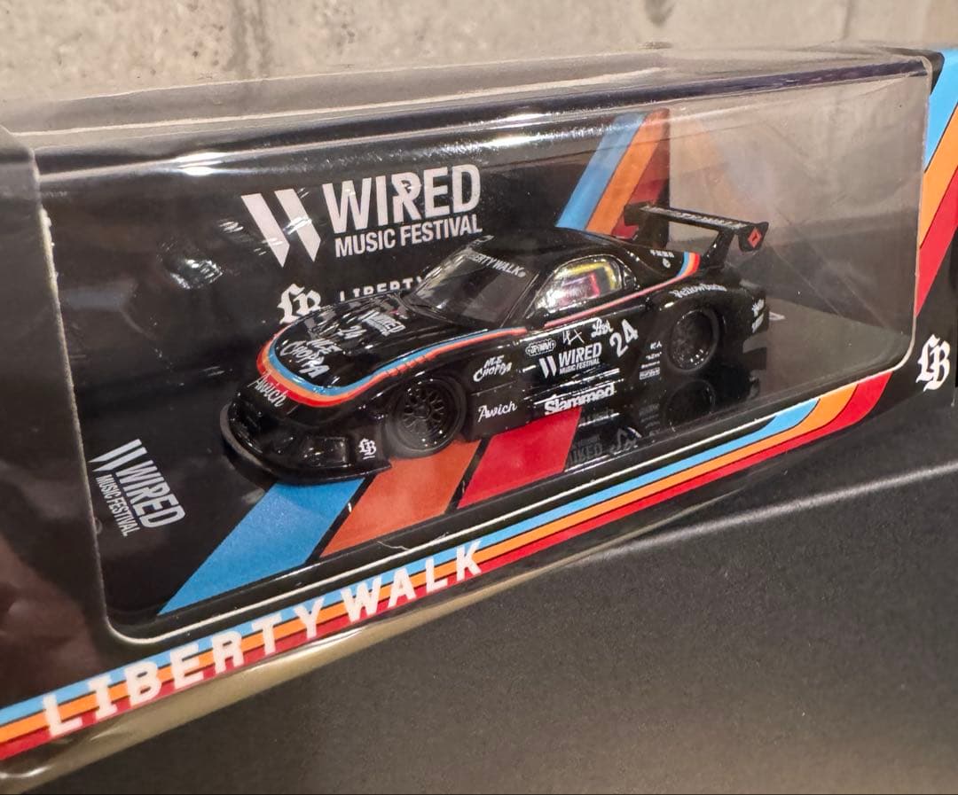 リバティウォークWIRED MUSIC FESTIVAL非売品ミニカーになります