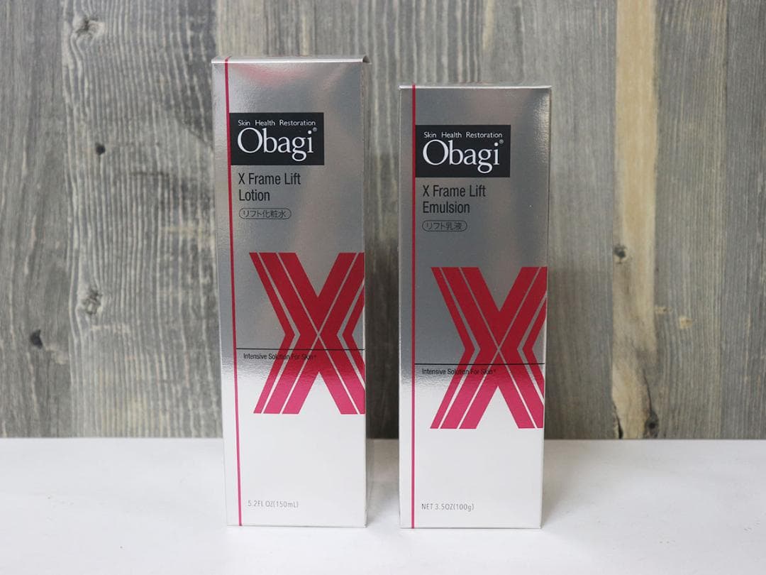 Obagi オバジX　フレームリフト ローション/エマルジョン　2点セット オバジXフレームリフトローション詰め替えセット ロート製薬｜ROHTO