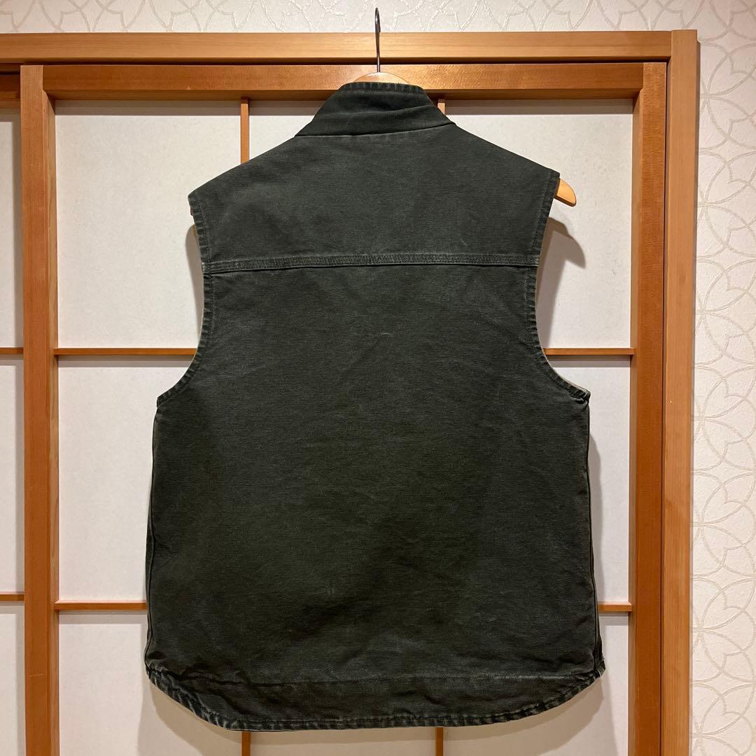 Carhartt ダークグレー ベスト ミディアムレギュラー 人気とレアなMOS
