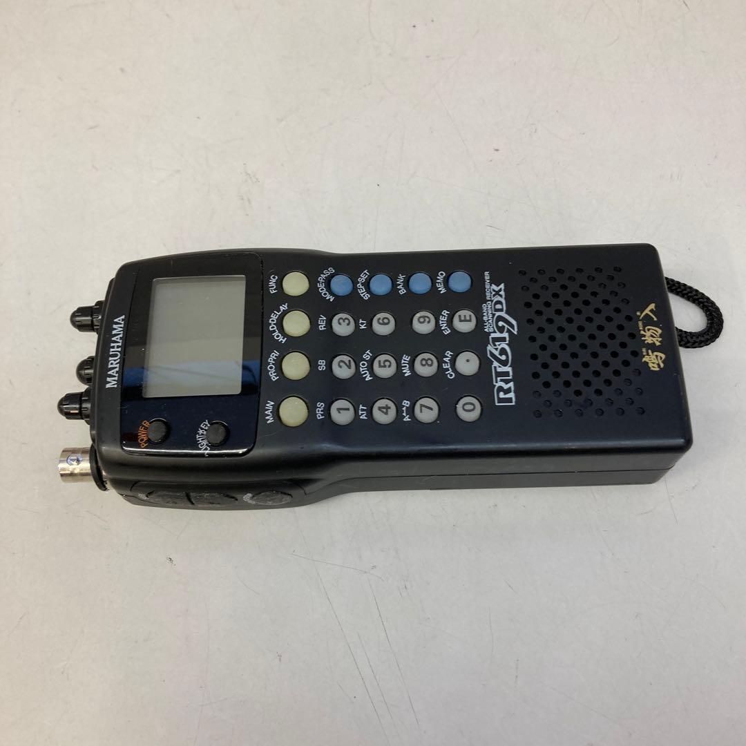 通電確認済 鳴物入MARUHAMA RT619DX ワイドバンドレシーバー受信機