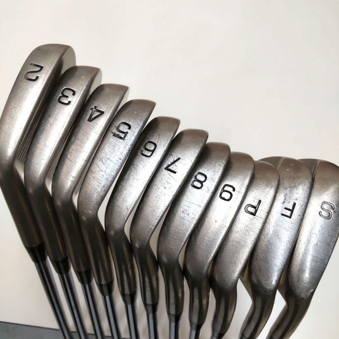 名器超レア2iから！ミズノプロ スーパー SUPER 11 純正NS R3の通販