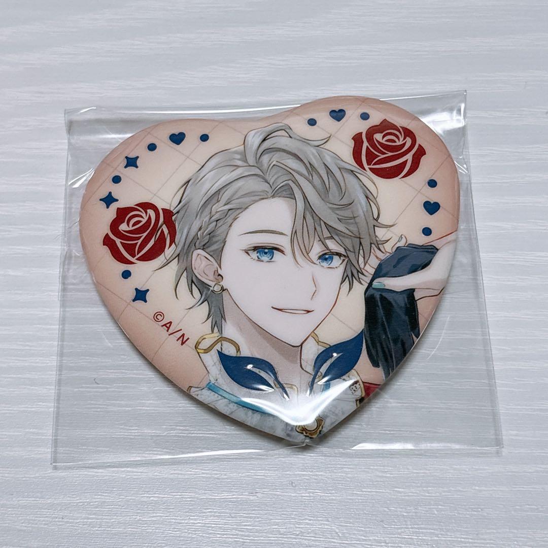 にじさんじ Rose Valentine ハート缶バッジ 甲斐田 - メルカリ