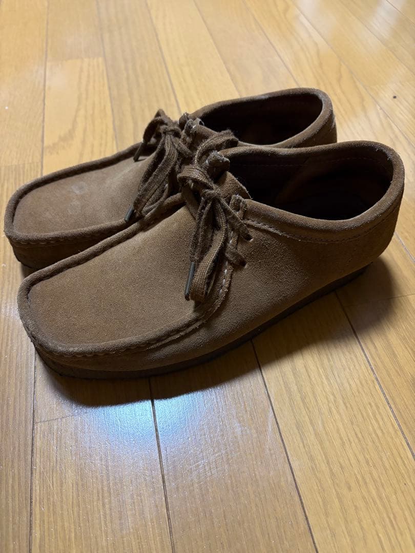 CLARKS WALLABEE クラークス ワラビー ブラウン Wallabee / メンズワラビー（ダークブラウンスエード） -Clarks
