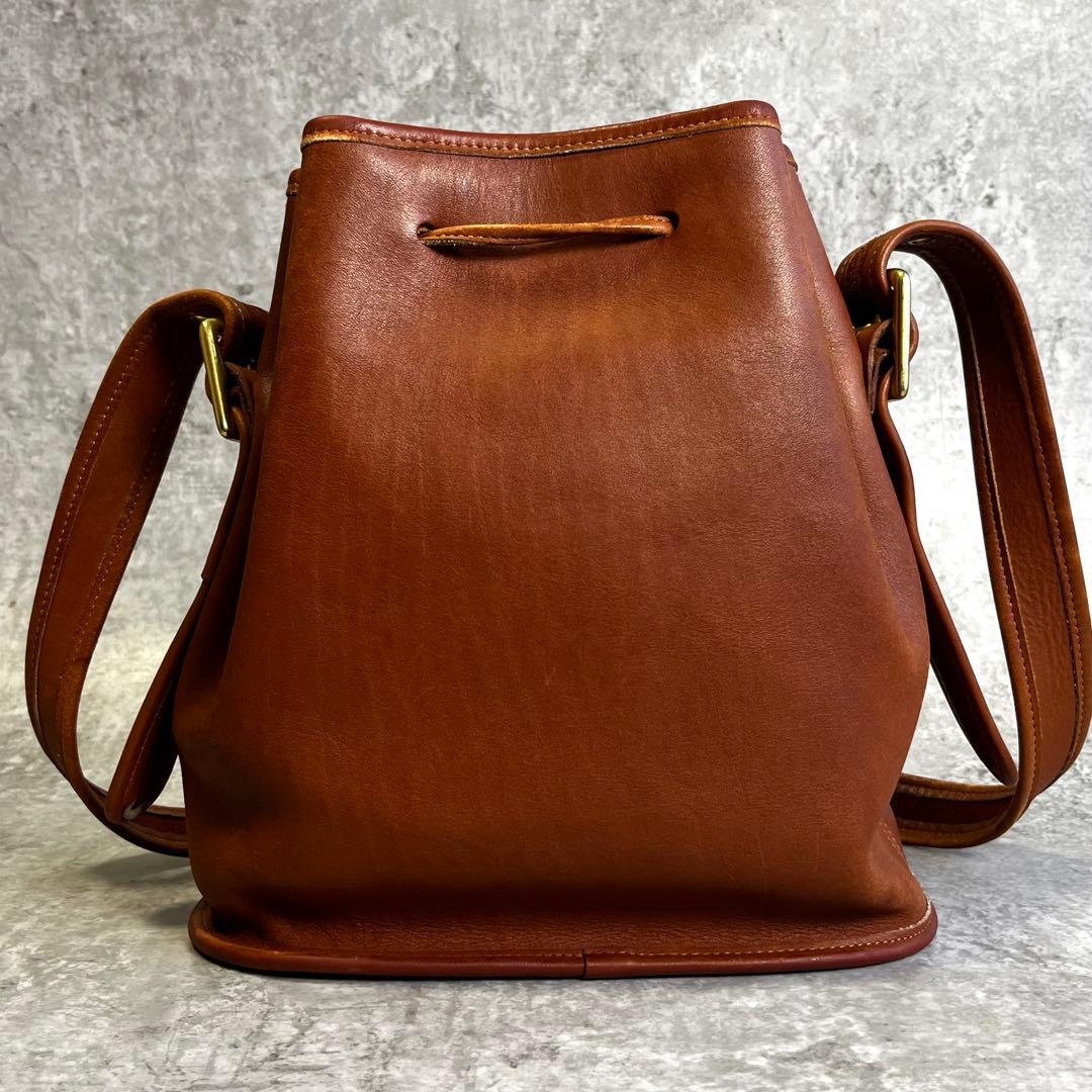 極美品】COACH オールド コーチ 巾着 ショルダーバッグ 9952 - メルカリ