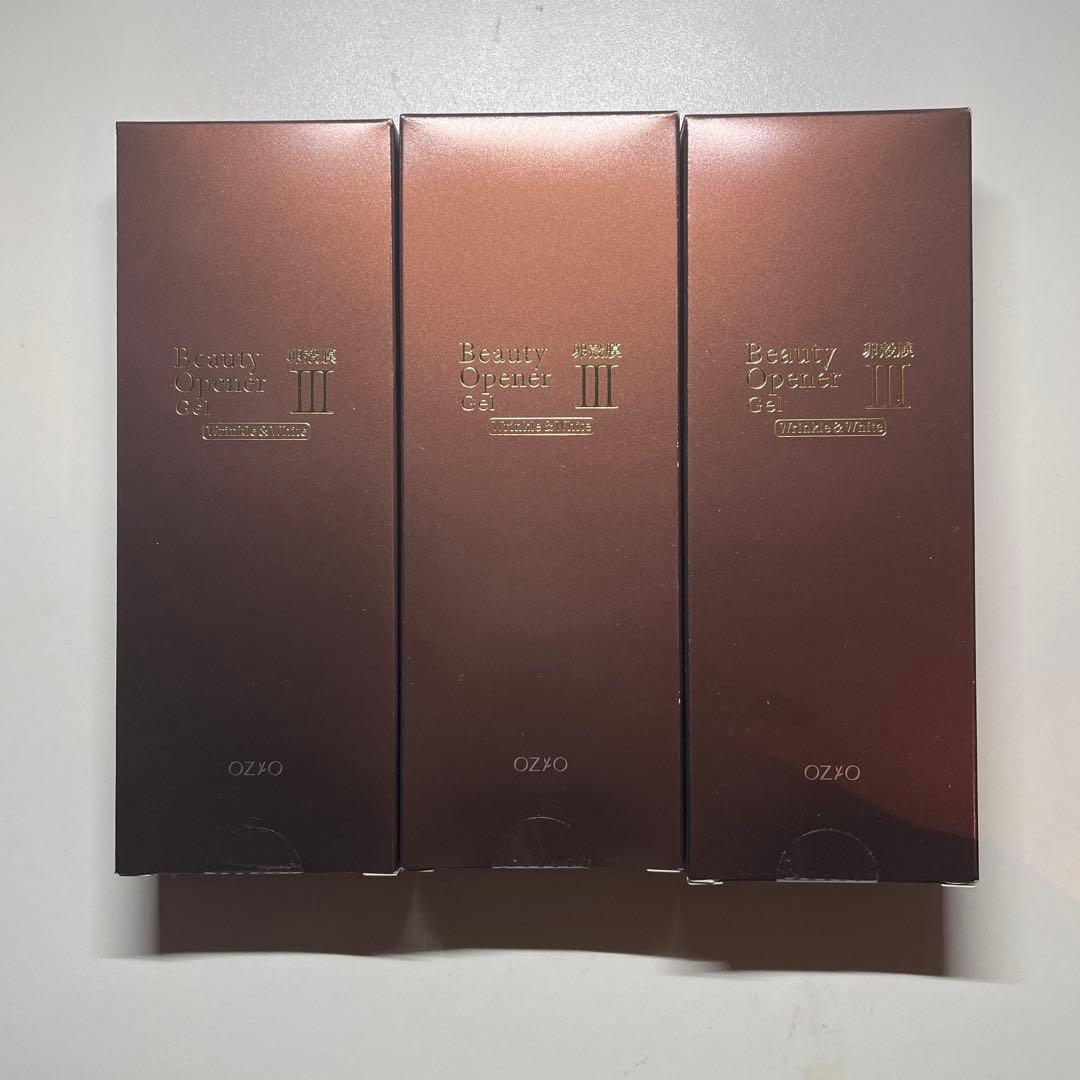 オージオ ビューティーオープナージェル リンクル&ホワイト 50g×3本 ② ビューティーオープナージェル リンクル＆ホワイト＜医薬部外品