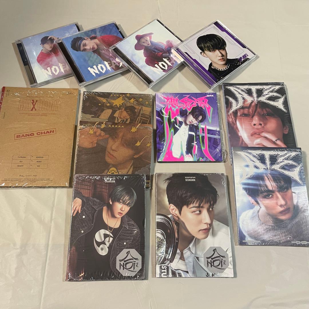 StrayKids アルバム まとめ売り トレカ ポスター チェックインマイル