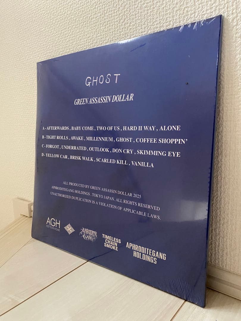 GREEN ASSASSIN DOLLAR 『GHOST』 レコード - メルカリ