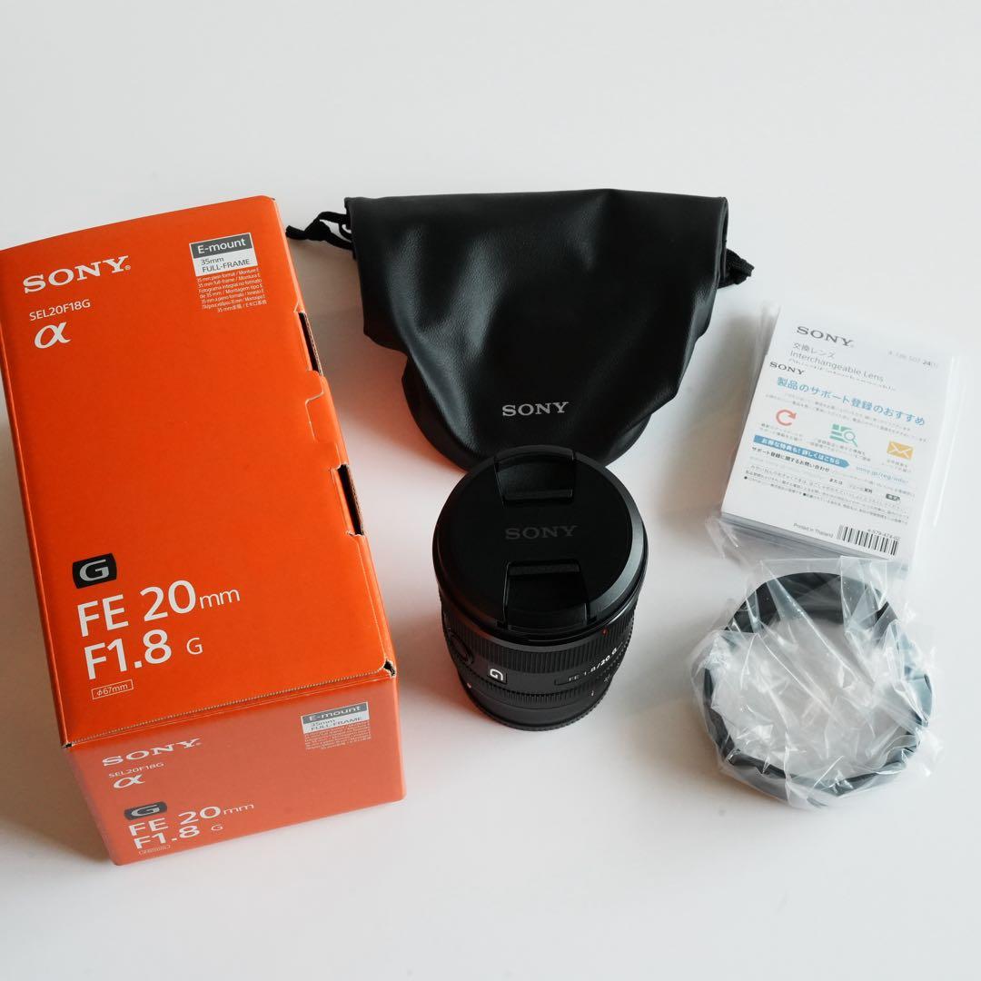 【美品】SONY FE 20mm F1.8 Gレンズ　SEL20F18G SONY FE 20mm F1.8 G SEL20F18G 新品｜フジヤカメラ