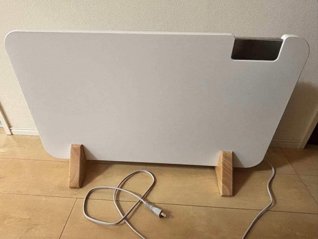 【2025年製】MCH-1202 コンベクターヒーター　パネルヒーターmoku. Moku. ここぽか コンベクターヒーター MCH1202/W 1台 - アスクル