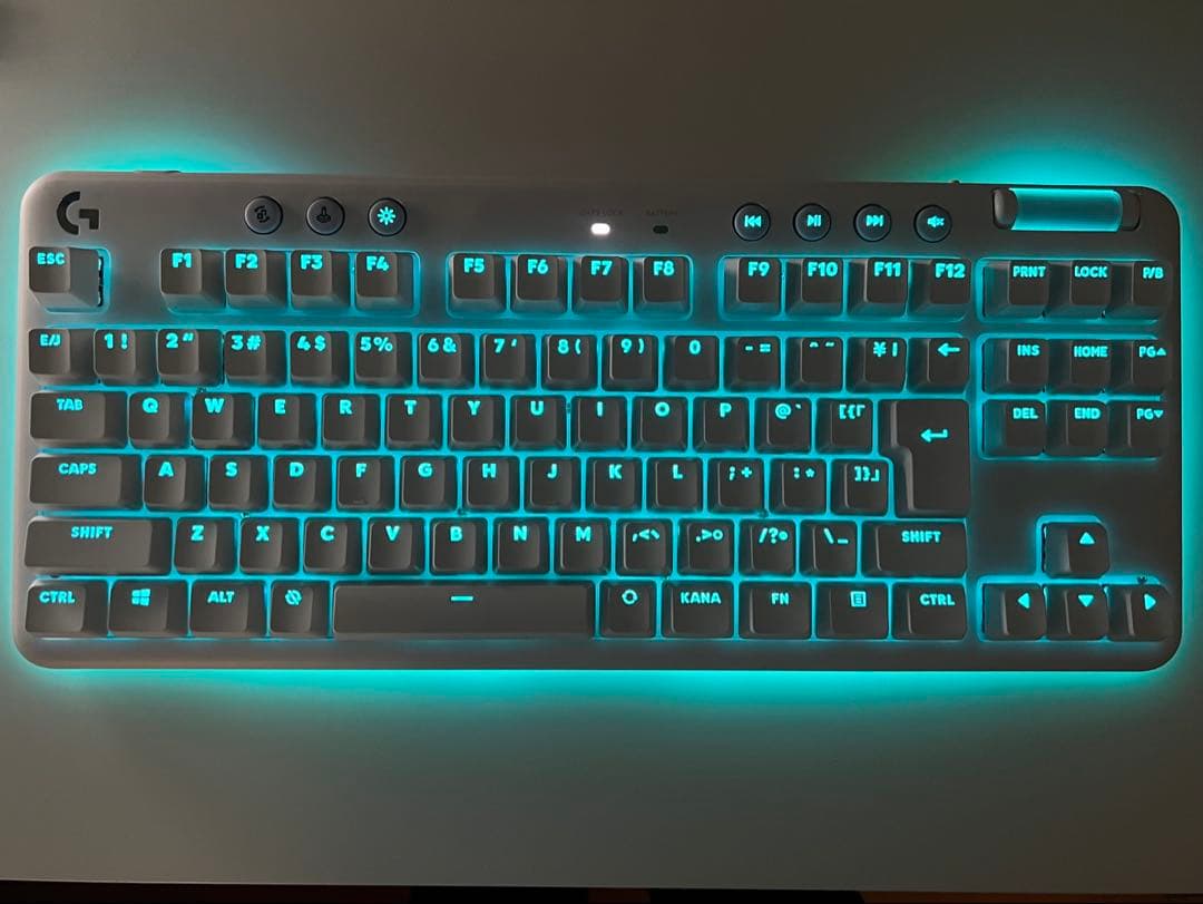 Logicool G715 オーロラコレクション ホワイト リニア軸 - メルカリ