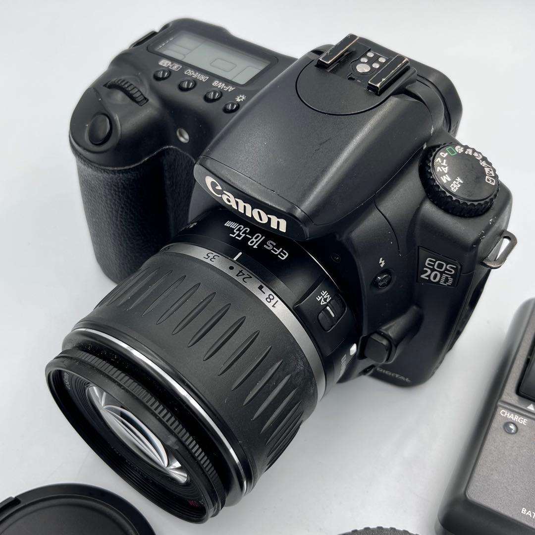 動作品 Canon EOS 20D レンズセット デジタルカメラ