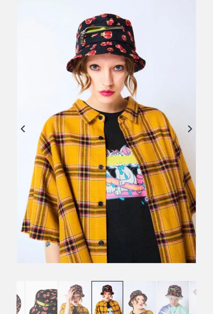 LiSA ROY ザクロ バケットハット - メルカリ