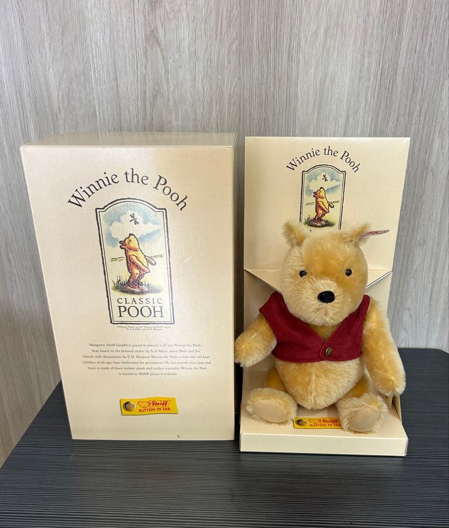 シュタイフ ぬいぐるみ プーさん classic POOH - メルカリ