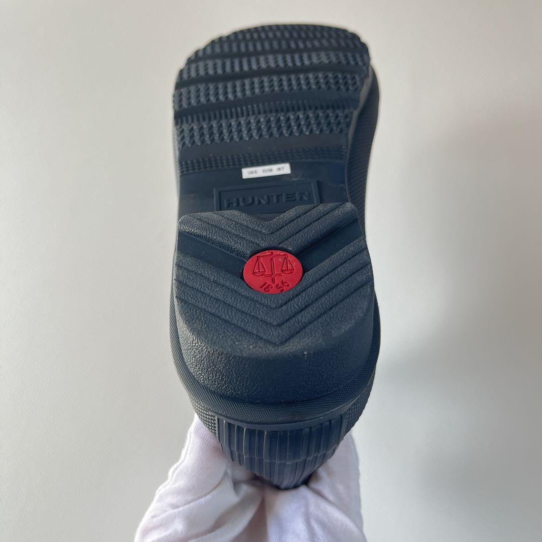 未使用級✨ハンター サイドゴア レインシューズ ネイビー UK5 24