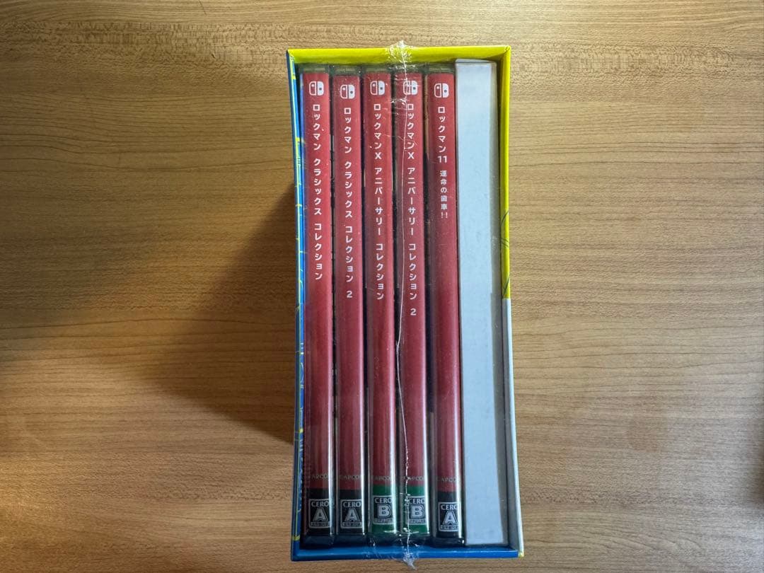 新品未開封 ロックマン＆ロックマンX 5in1 スペシャルBOX Switch版