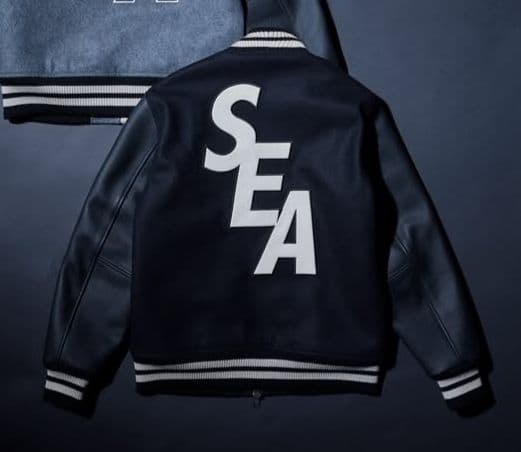 WIND AND SEA OSAKA HORIE 5周年 スタジャン BK L - メルカリ