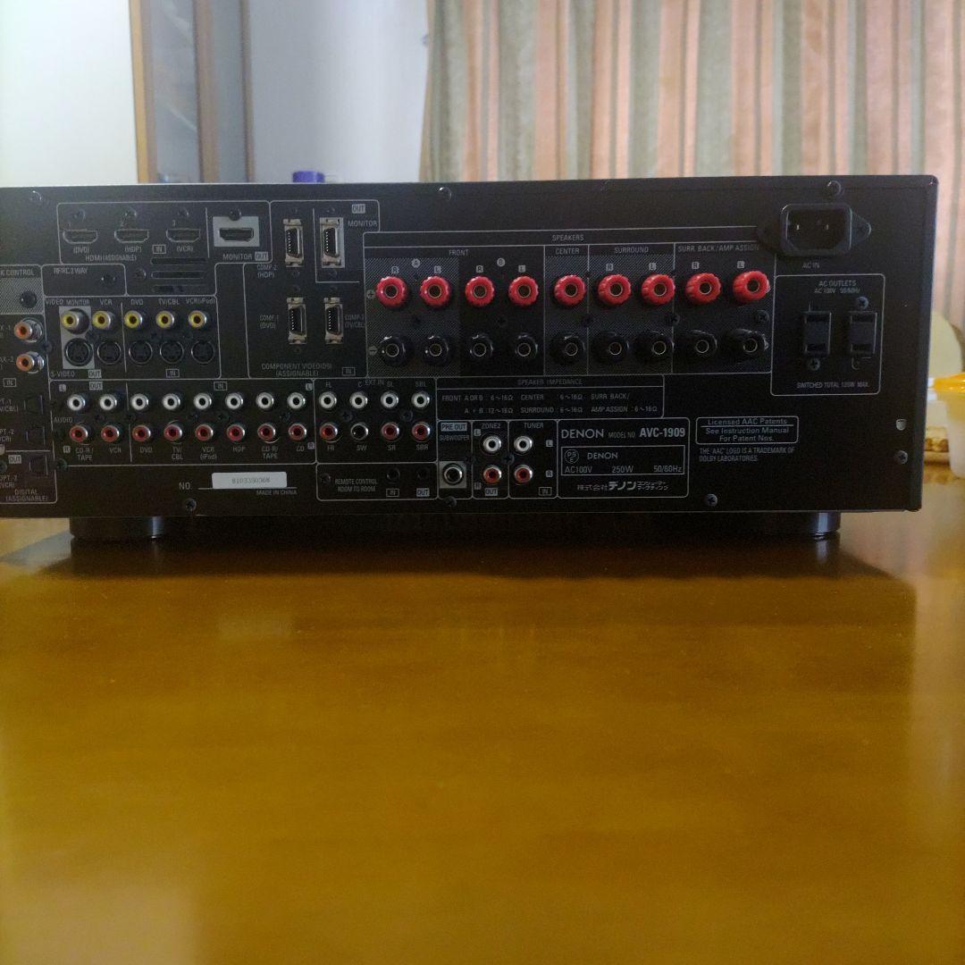 AVサラウンドアンプ AVC-1909