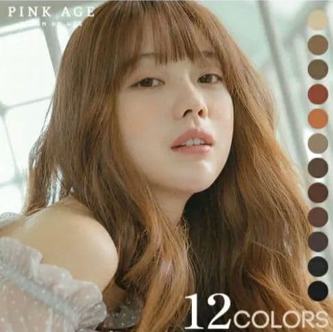 完売品 PINK AGE トップカバー ウィッグ ピンクエイジ チョコブラウン