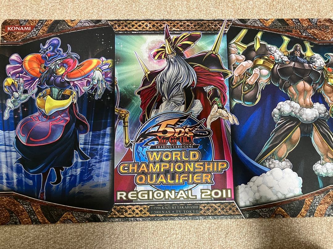 遊戯王 プレイマット 三極神 WCQ2011 - メルカリ