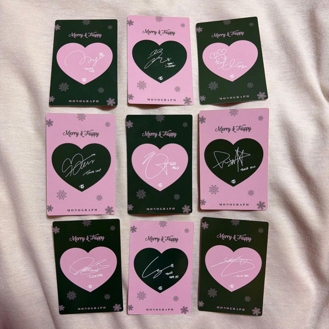TWICE Merry & Happy MONOGRAPH - メルカリ