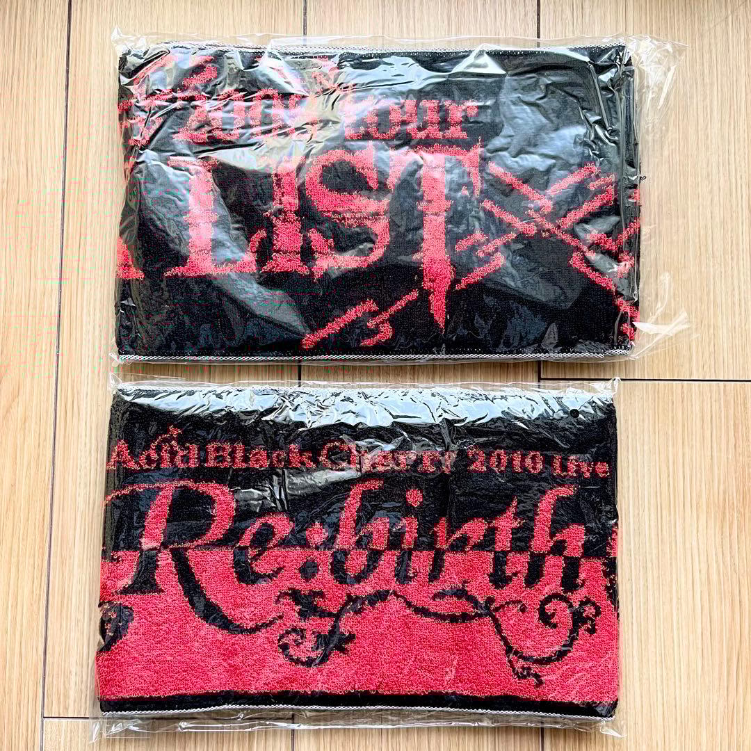 Acid Black Cherry】ツアー限定 タオル☆7枚セット - メルカリ