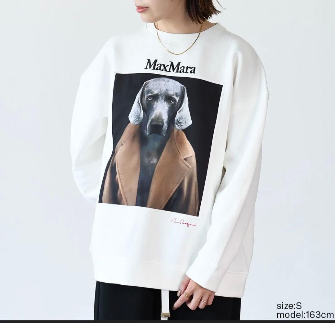 ゆん様専用】MaxMara 犬プリント スウェット dogプリント S - メルカリ