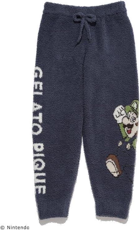 ジェラート ピケ スーパーマリオ ルイージパーカ&ロングパンツセット