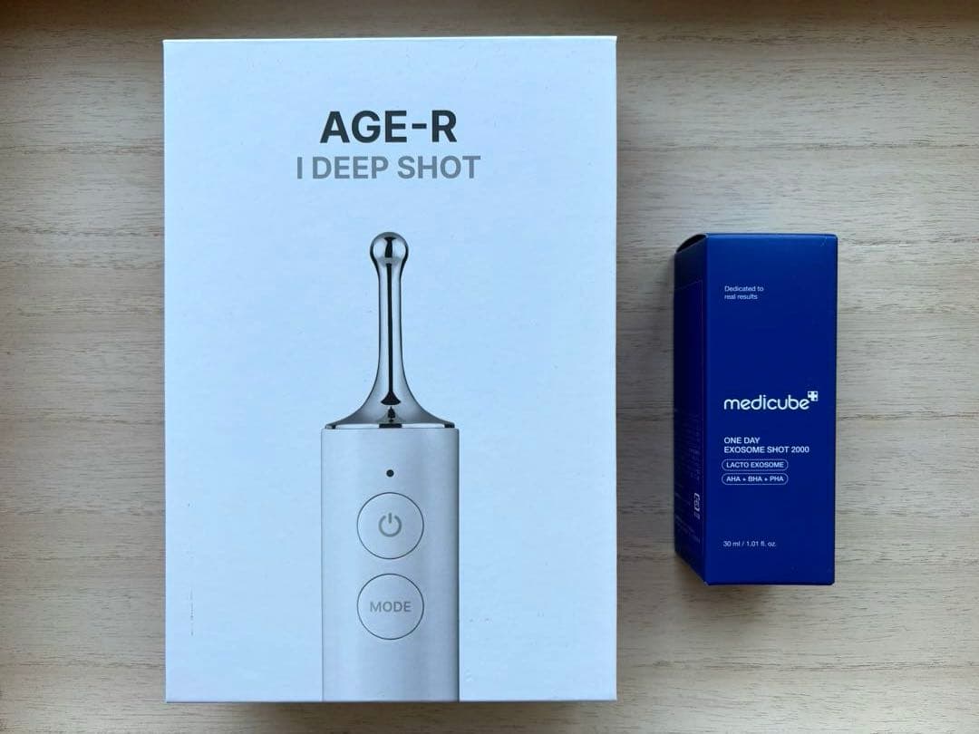 メディキューブ アイディープショット クマ取り美顔器 AGE-Rアイショット】 6分使用ガイド | medicube メディ