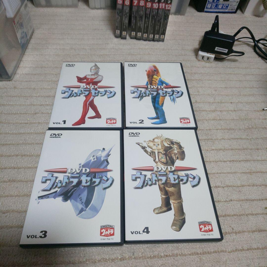ウルトラセブンDVD全12巻セット、5巻のみ未開封新品