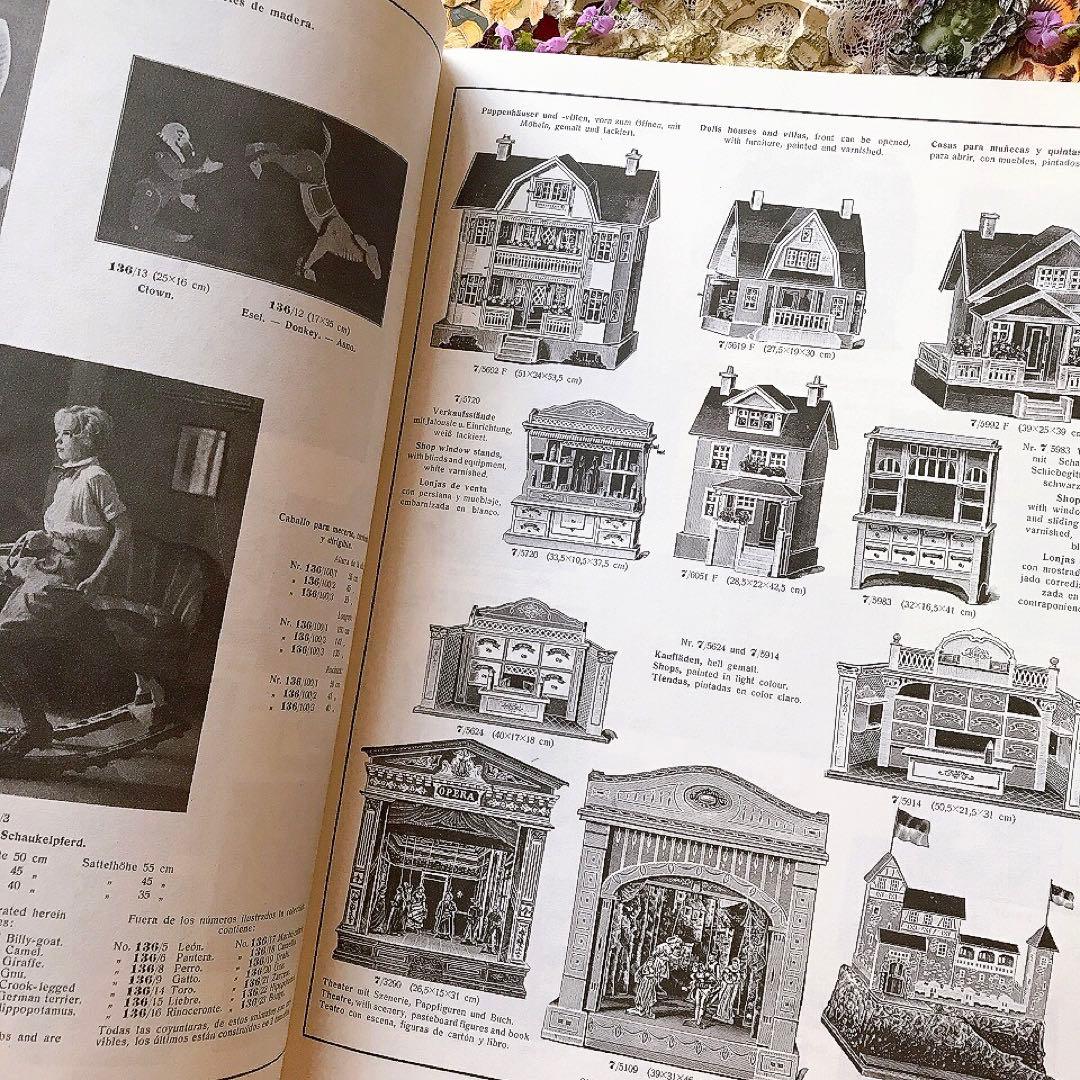 アンティークおもちゃ復刻カタログ ビスクドール ミニョネット