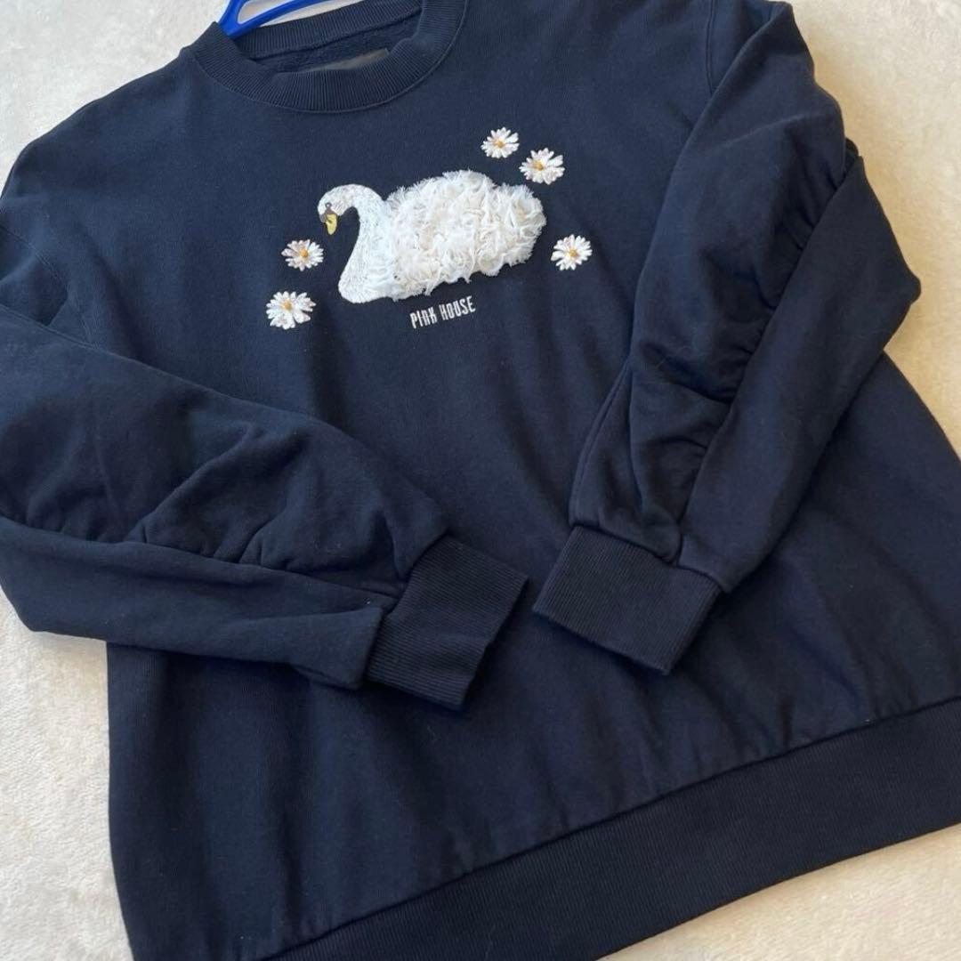 美品】ピンクハウス SWAN LAKEモチーフトレーナー - メルカリ