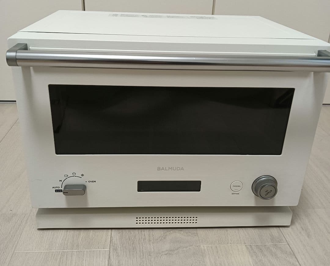 BALMUDA オーブンレンジ K04A-WH 白　2020年　バルミューダ BALMUDA K04A-WH オーブンレンジ オーブンレンジ BALMUDA The Range