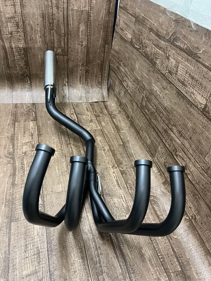 CBX400F/550F 4-2-1集合マフラー黒 送料込み - メルカリ