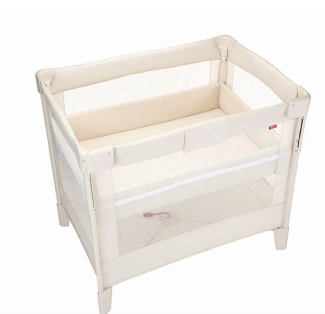 ココネルエアー　ミルクWH アップリカ ココネルエアー CoconelAir ベビーベッド ミルク WH【P/N