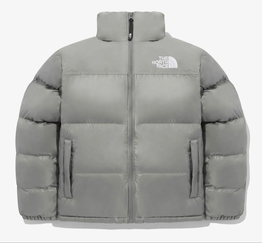 新品タグ付日本未発売ノースフェイスグレーヌプシダウンジャケット