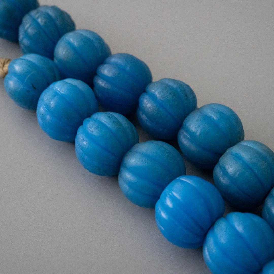 アイヌ 首飾り タマサイ アイヌ玉 ガラス玉 トンボ玉 みかん玉 民族