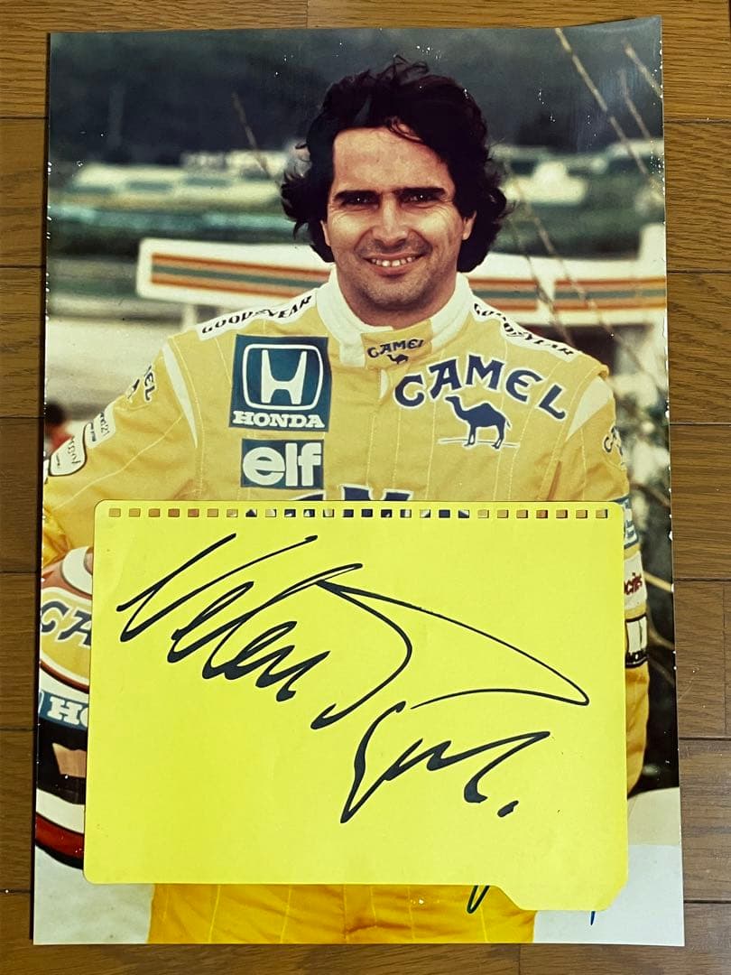 F-1ドライバー 直筆サイン ネルソンピケ - メルカリ