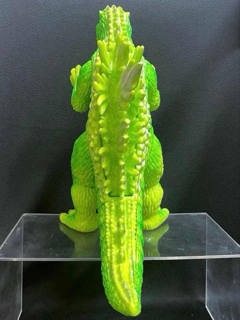 希少□ ゴジラ ソフビ 黄緑 / マーミット 2003 限定 - メルカリ