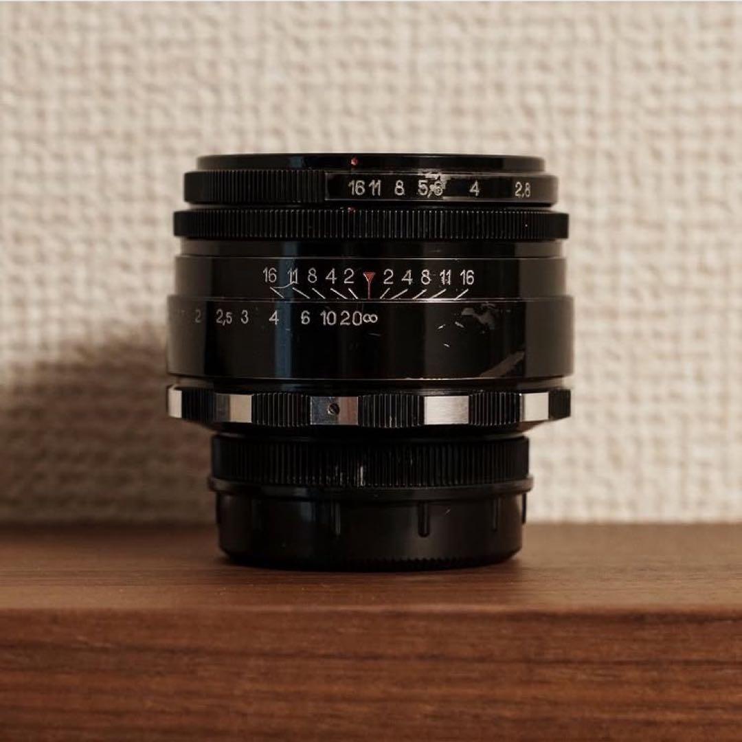 Helios-44 58mm F2 初期ゼブラ（1970年製） M39マウント用 - メルカリ