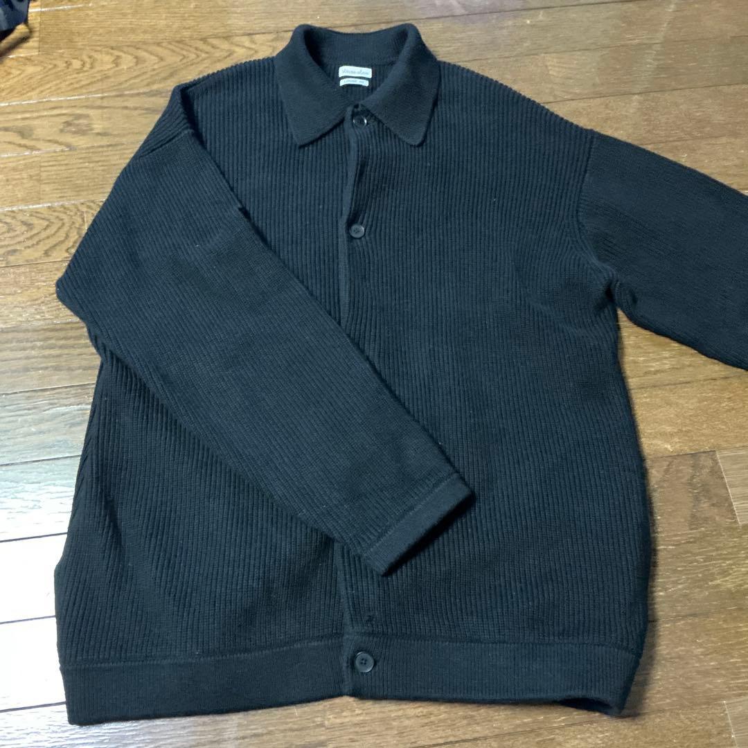 steven alan ブラック リブ編み ニットジャケット UNITED ARROWS LTD. OUTLET｜<Steven Alan>ニットジャケット | Rakuten