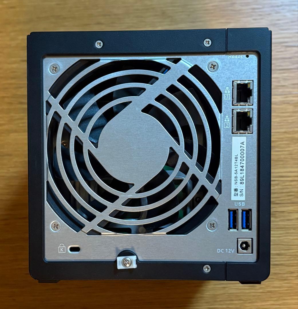 QNAP OEM NAS TS-431P同等品 エレコム NSB-5A4T4BL - メルカリ