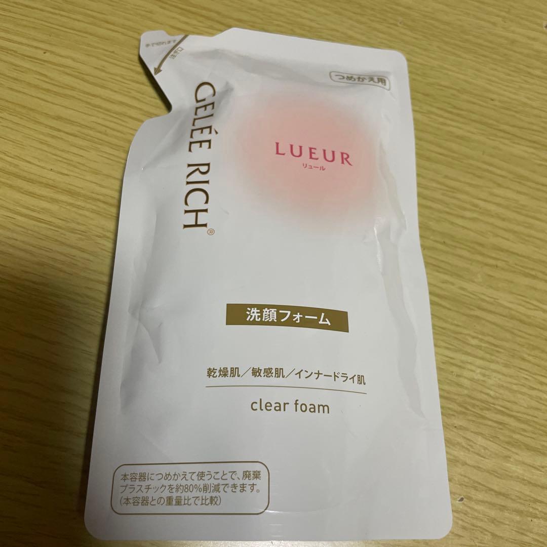 ジュレリッチリュール 洗顔 クリアフォーム 詰め替え - メルカリ