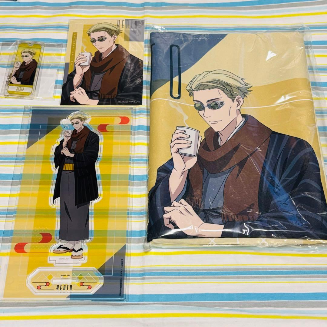 呪術廻戦 まるくじ 和装すたいる 七海建人 セット ビジュアルクロス他