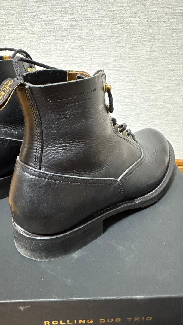 ローリングダブトリオ　ヴィンセント　黒　25.5cm 7h