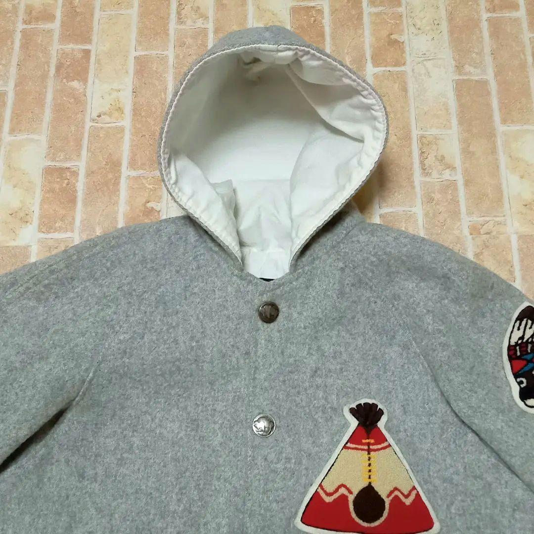 美品】skookum スクーカム × ビーバー別注 スタジャン フード 36