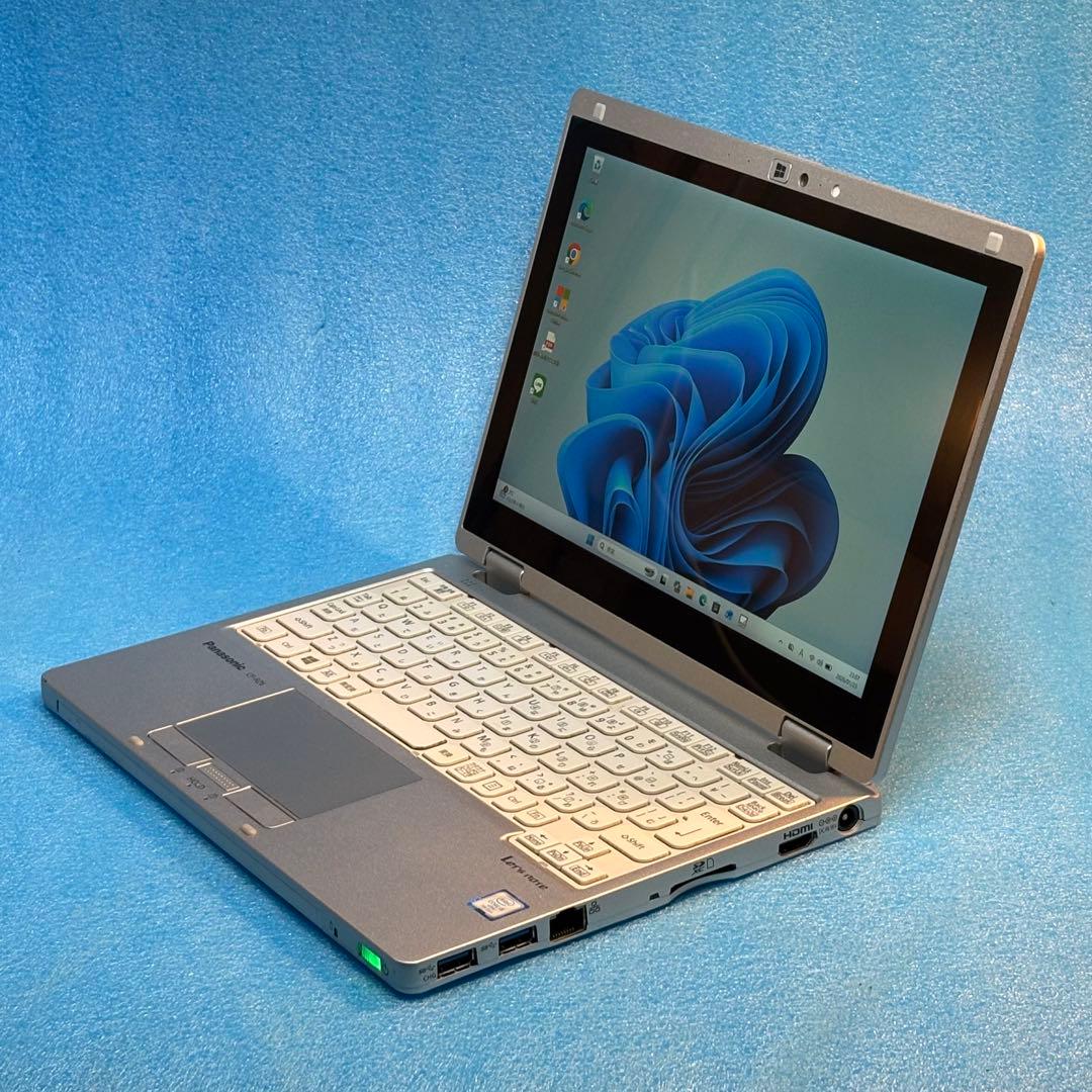 最軽量744gノートパソコン❗️レッツノートRZ6メモリ8GB、Windows11