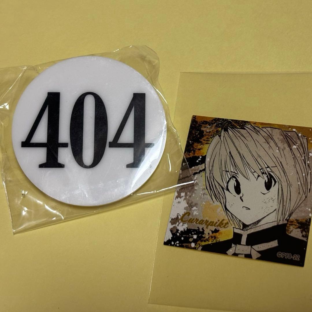 HUNTER×HUNTER クラピカ 缶バッジ ナンバープレート - メルカリ