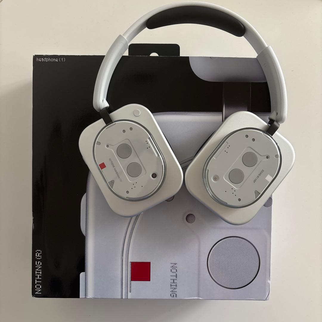 Nothing Headphone 1 ホワイト Nothing Nothing Headphone (1) White (KEF社サウンドチューニング