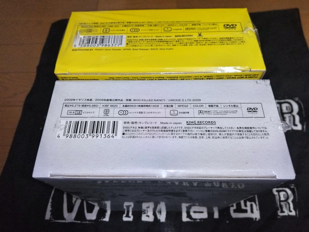 フー・キルド・ナンシー DVDBOX＋パンクス・ノット・デッド DVDBOX